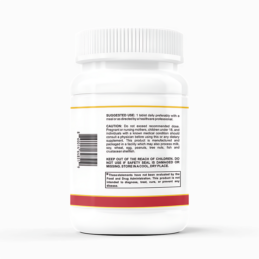 Premium Vitamin B12 500 mcg – Essential Support for Energy & Brain Health