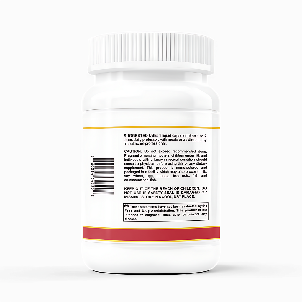 Premium CoQ10 100 mg – Supports Heart, Energy & Cellular Protection